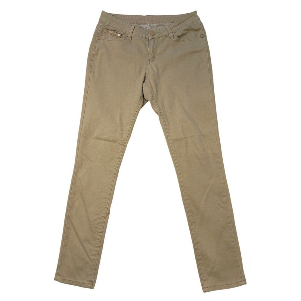 Geso Jeans Skinny Pants Womens 9 Tan Khaki Casual Minimalist Utility